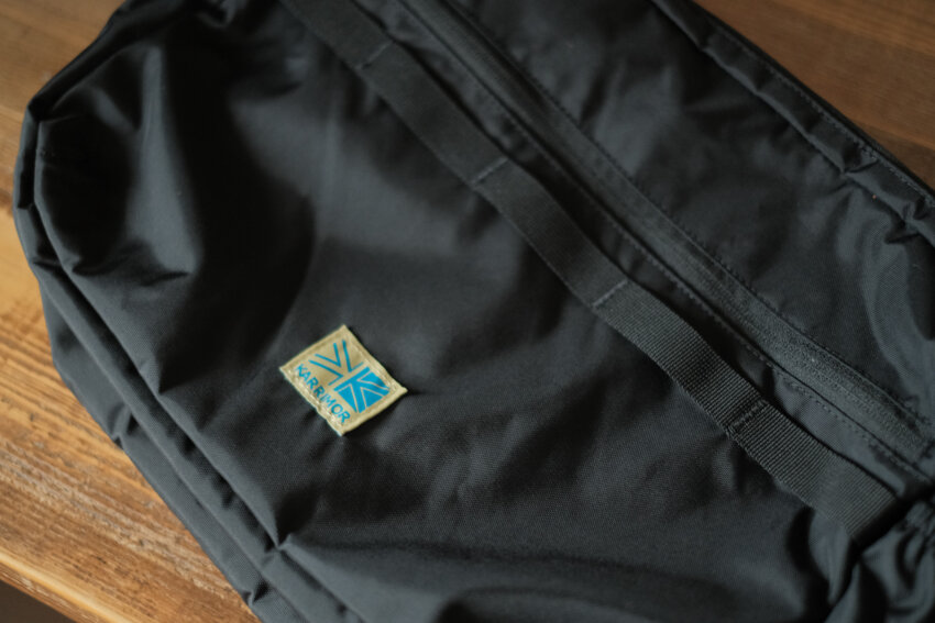 　カリマーVTショルダーRのフロント部分