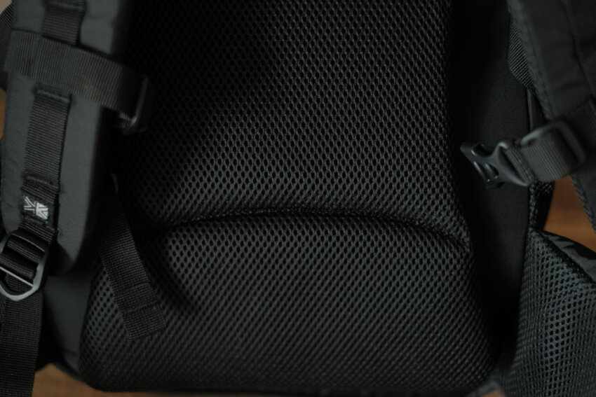 カリマータトラ20の背面パッド部分