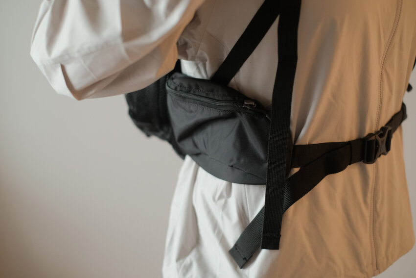 カリマータトラ20のヒップベルト部分