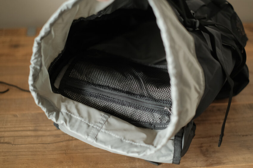 カリマータトラ20のメインコンパートメント内