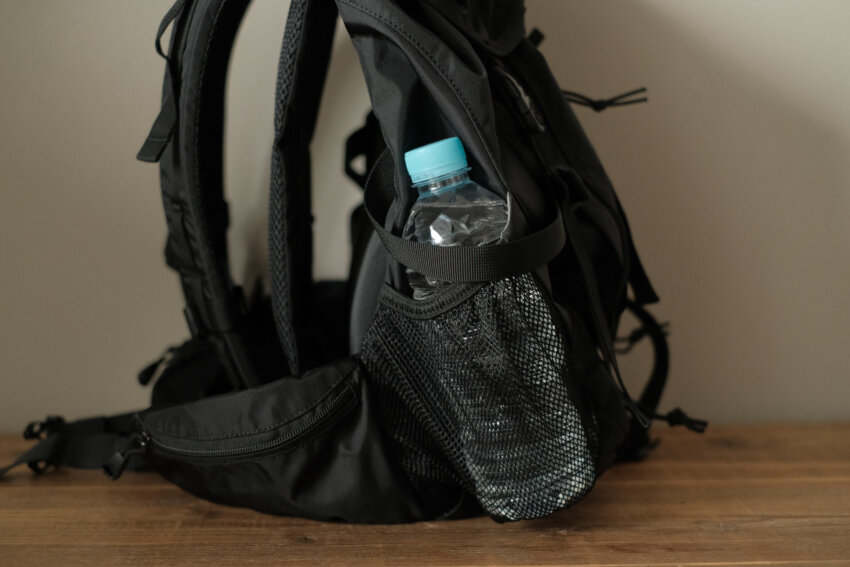 カリマータトラ20の両サイドメッシュポケット