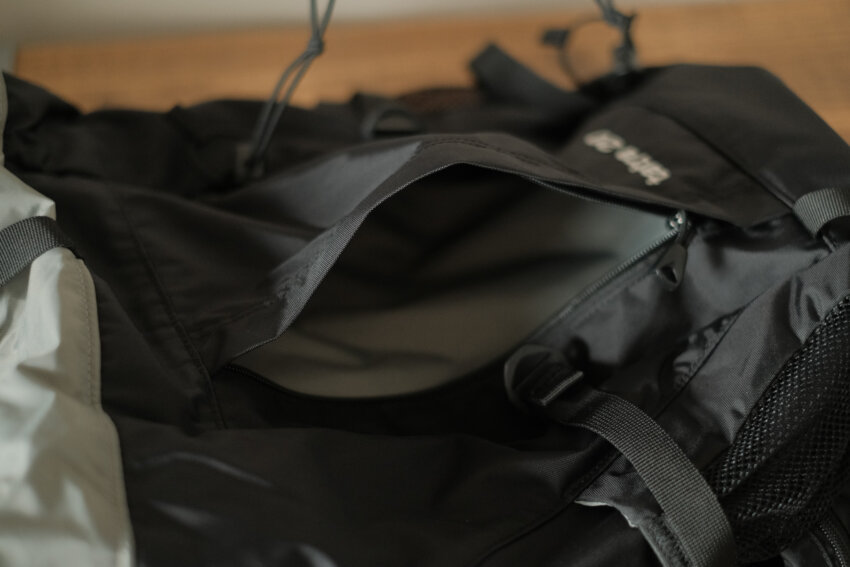 カリマータトラ20のフロントポケット