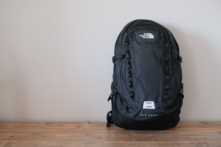 ノースフェイスビッグショットの正面写真