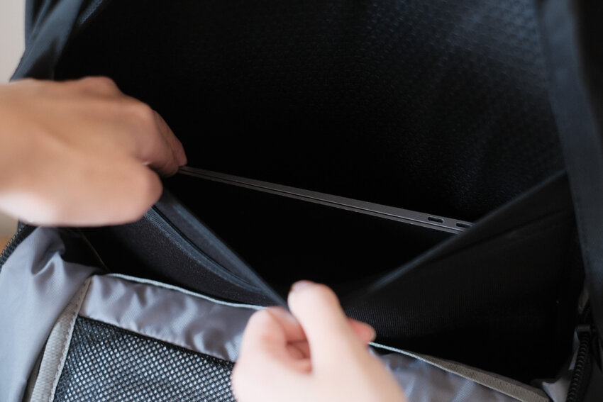 ノースフェイスビッグショットのPCスリーブ