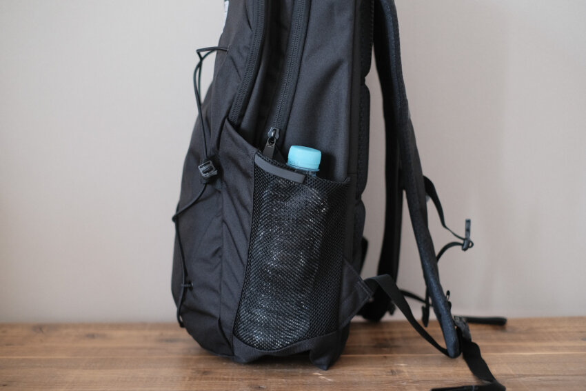 ノースフェイス　ジェスターのサイドポケット