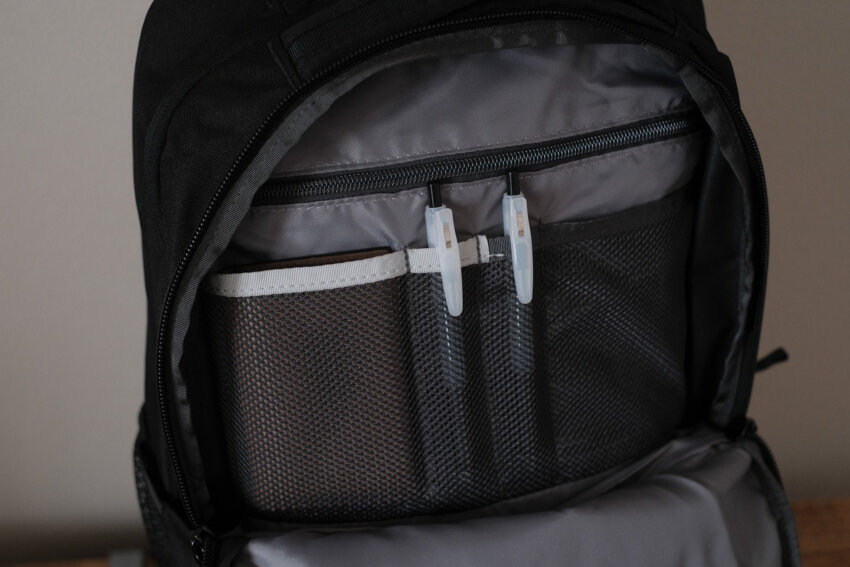 ノースフェイスヴォルトのペンホルダー