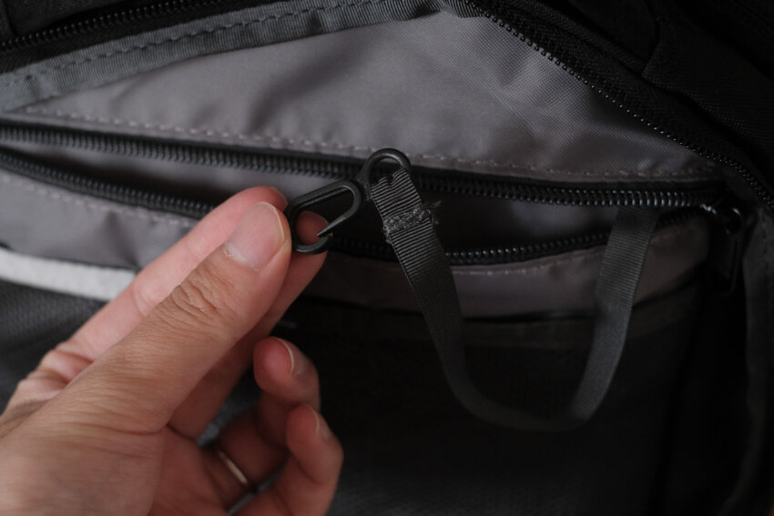 ノースフェイスヴォルトのキーフック