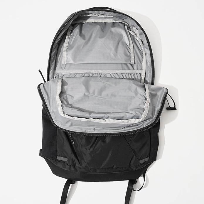 ノースフェイスジェミニ22の収納