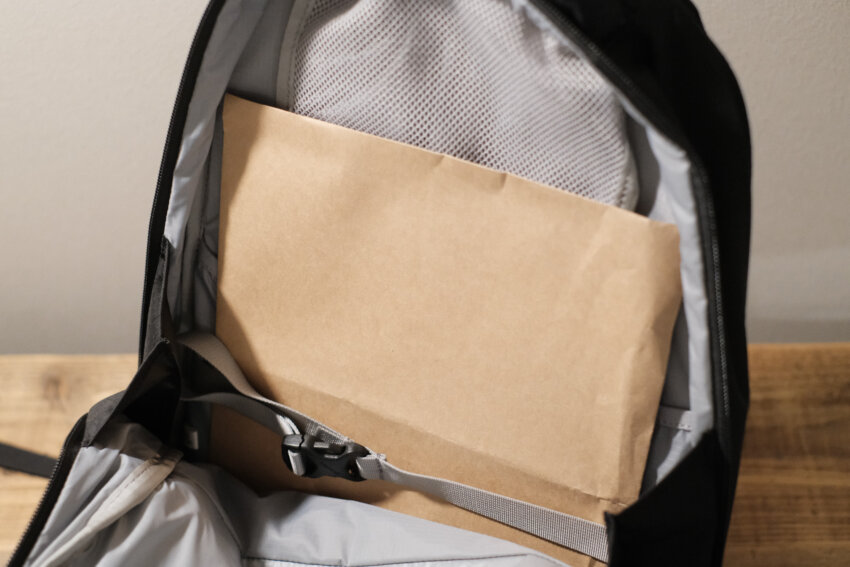 モンベルアウルパックのバンド